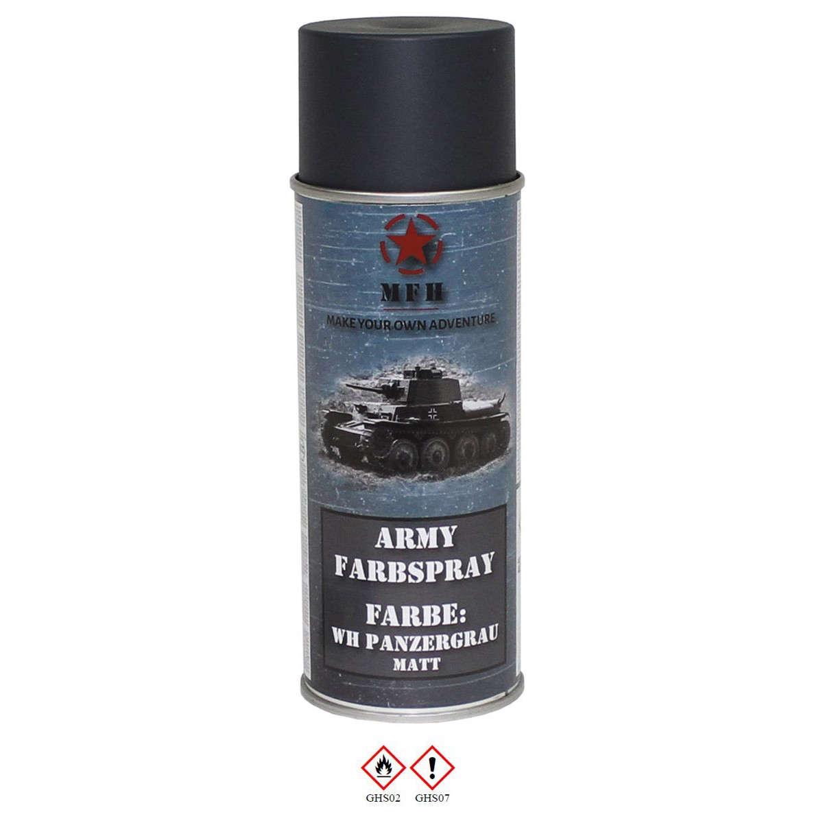 Farbspray, "Army" WH PANZERGRAU, matt, 400 ml
