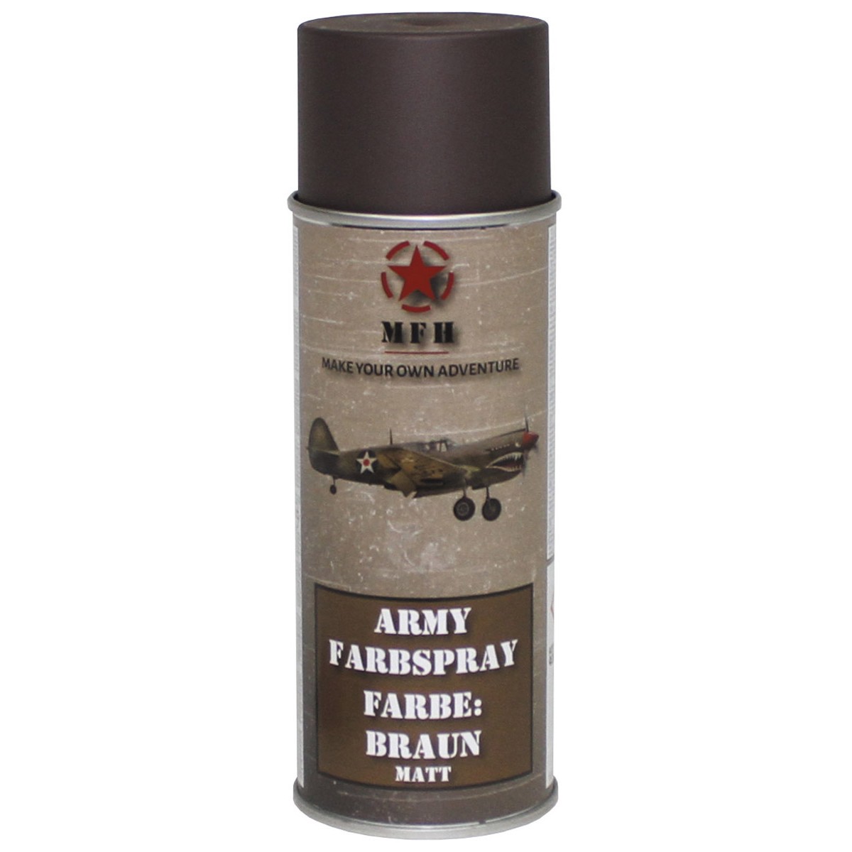 Farbspray, "Army" BRAUN, matt, 400 ml