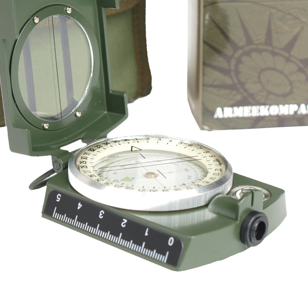 Armee Kompass mit Metallgehäuse, oliv