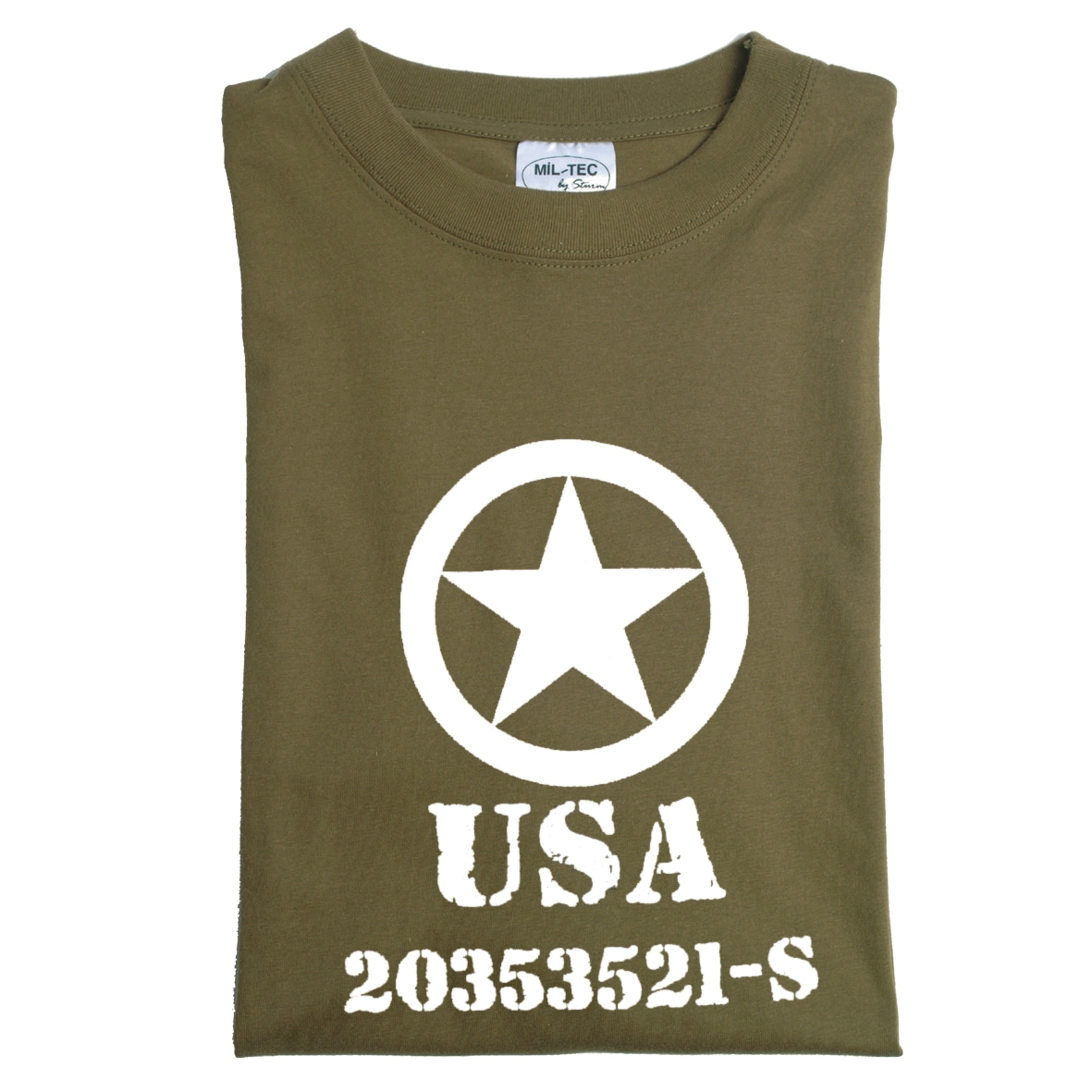 T-Shirt Allied Star, oliv