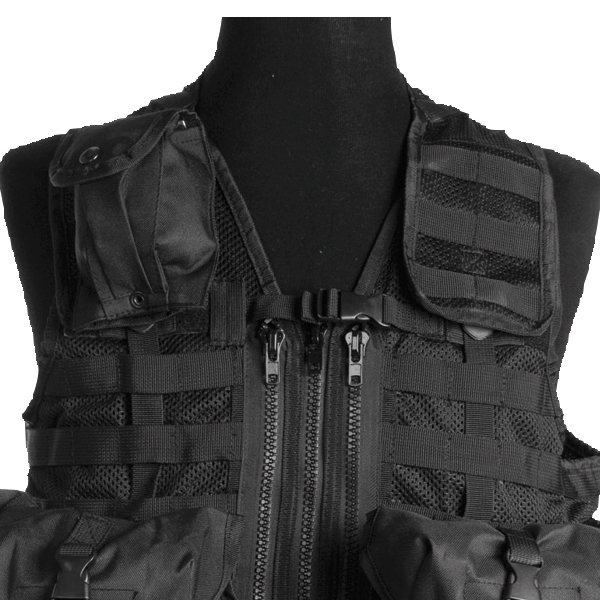 Tactical Vest Modular System, schwarz