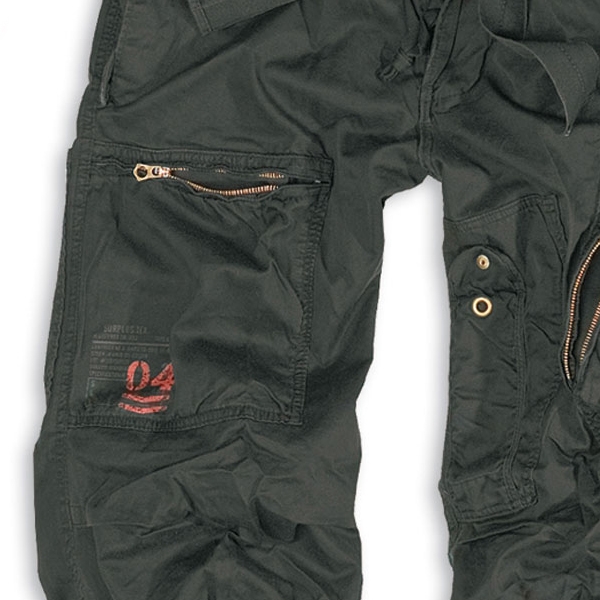 Infantry Cargo Trouser, schwarz
