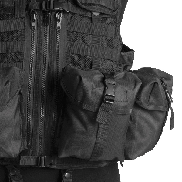 Tactical Vest Modular System, schwarz
