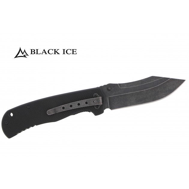 BLACK ICE Einhandmesser Njola II