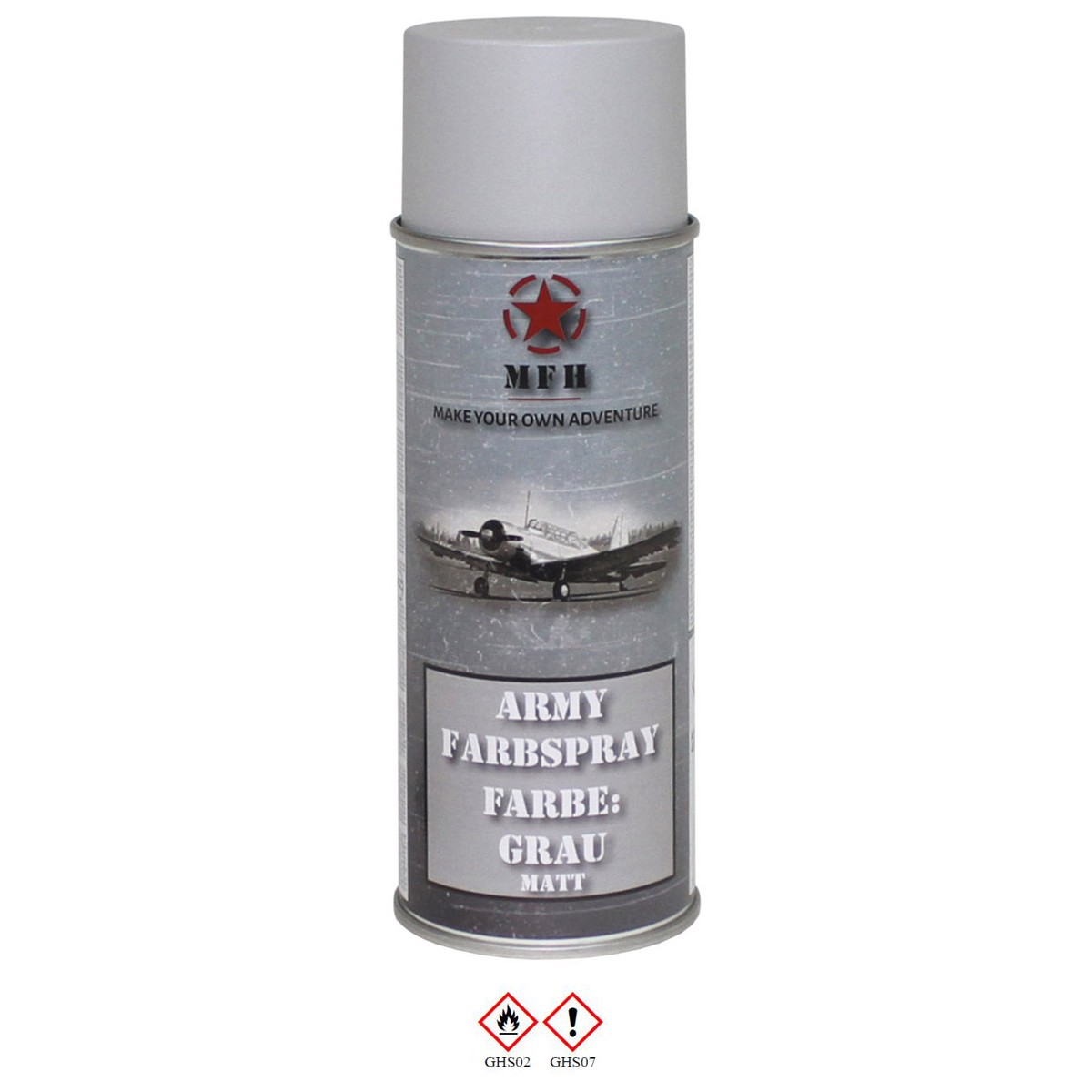 Farbspray, "Army" GRAU, matt, 400 ml
